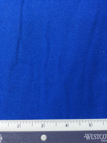 Solid Colour Flannel - FS056 - Ocean - Medium Blue colour