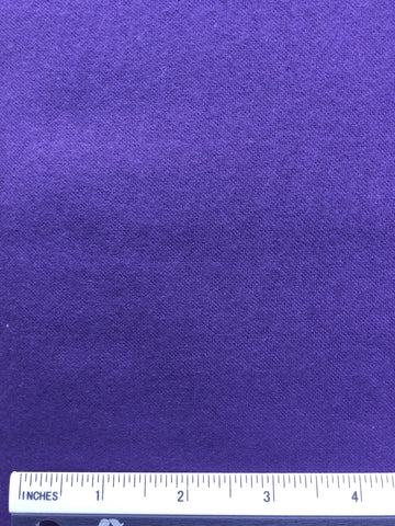 Solid colour Flannel - FS065 - Purple