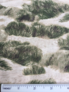 Danscapes Summerscapes - FS099 - Sand / Beige background with Coastal Grass